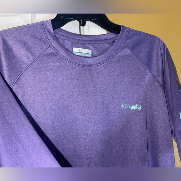 Columbia PFG Purple Long Sleeve Shirt - Picture 14 of 14